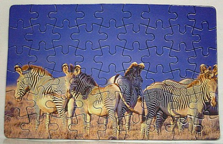 Puzzle- zebry